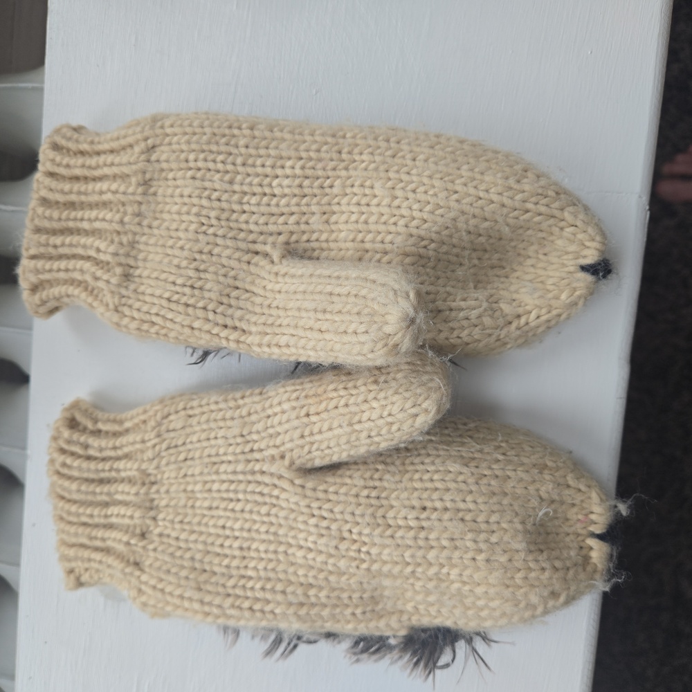 Women's Hedgehog mittens - Picture 2 of 5